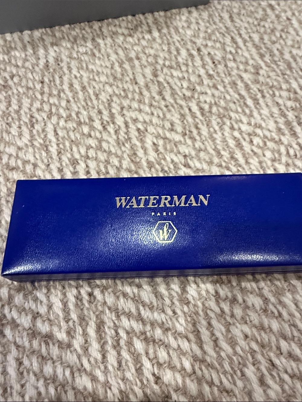 Blue Luxury Pen Case - Blue